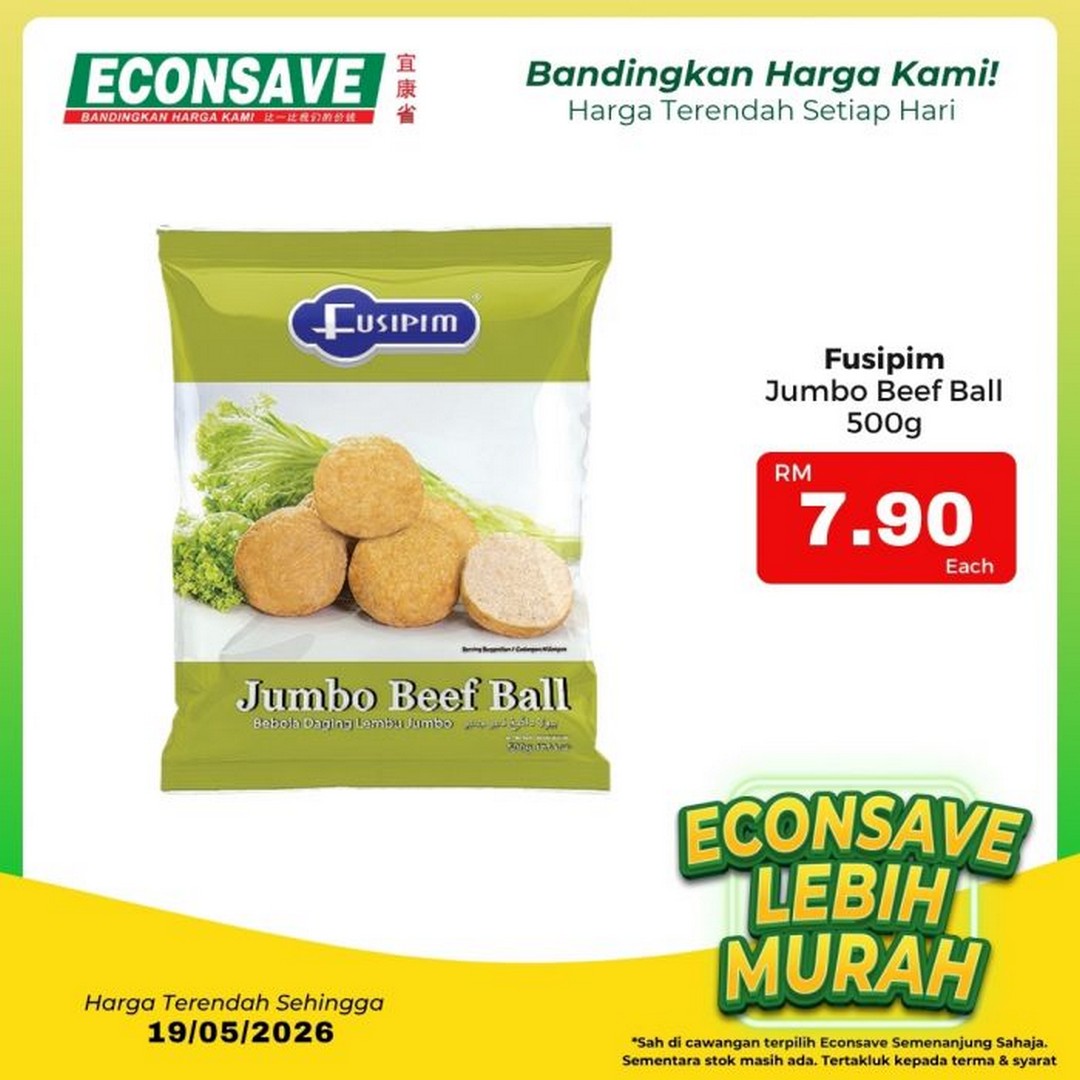 Econsave-Malaysia-Lebih-Murah-Sale-Grocery-Promotion-11 15-19 May 2026: Econsave Malaysia: Lebih Murah Sale Grocery Promotion, Daily Essentials From RM0.79 Savings Deals Across Peninsular Malaysia