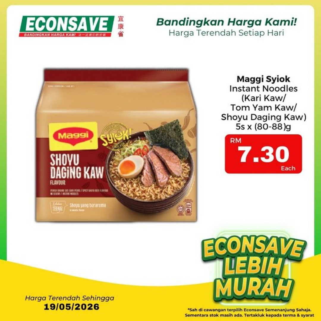 Econsave-Malaysia-Lebih-Murah-Sale-Grocery-Promotion-17 15-19 May 2026: Econsave Malaysia: Lebih Murah Sale Grocery Promotion, Daily Essentials From RM0.79 Savings Deals Across Peninsular Malaysia
