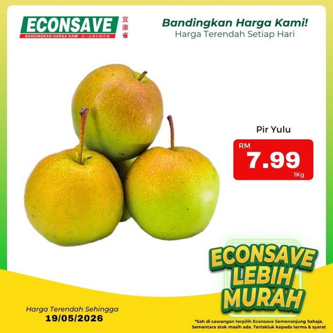 Econsave-Malaysia-Lebih-Murah-Sale-Grocery-Promotion-4 15-19 May 2026: Econsave Malaysia: Lebih Murah Sale Grocery Promotion, Daily Essentials From RM0.79 Savings Deals Across Peninsular Malaysia