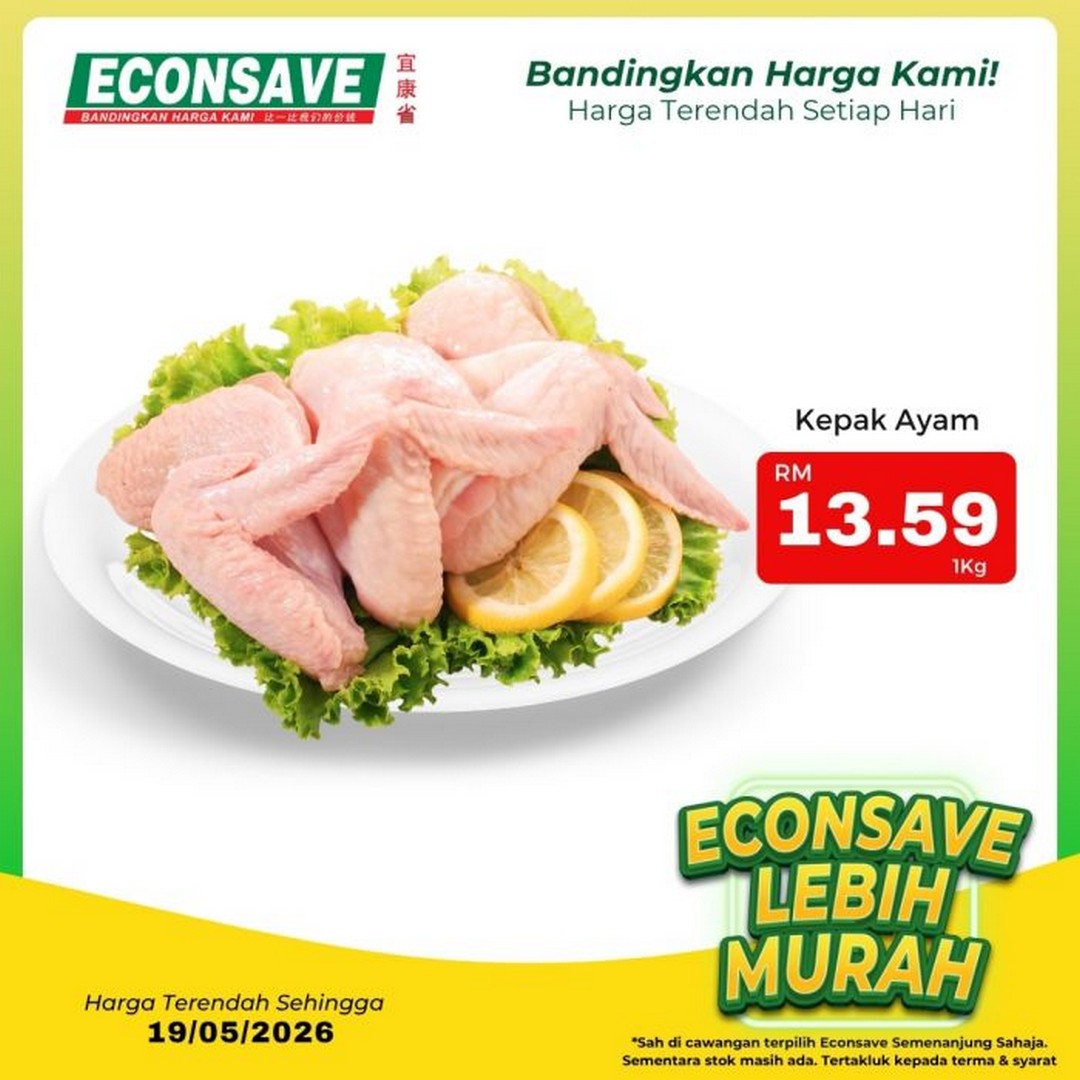 Econsave-Malaysia-Lebih-Murah-Sale-Grocery-Promotion-7 15-19 May 2026: Econsave Malaysia: Lebih Murah Sale Grocery Promotion, Daily Essentials From RM0.79 Savings Deals Across Peninsular Malaysia