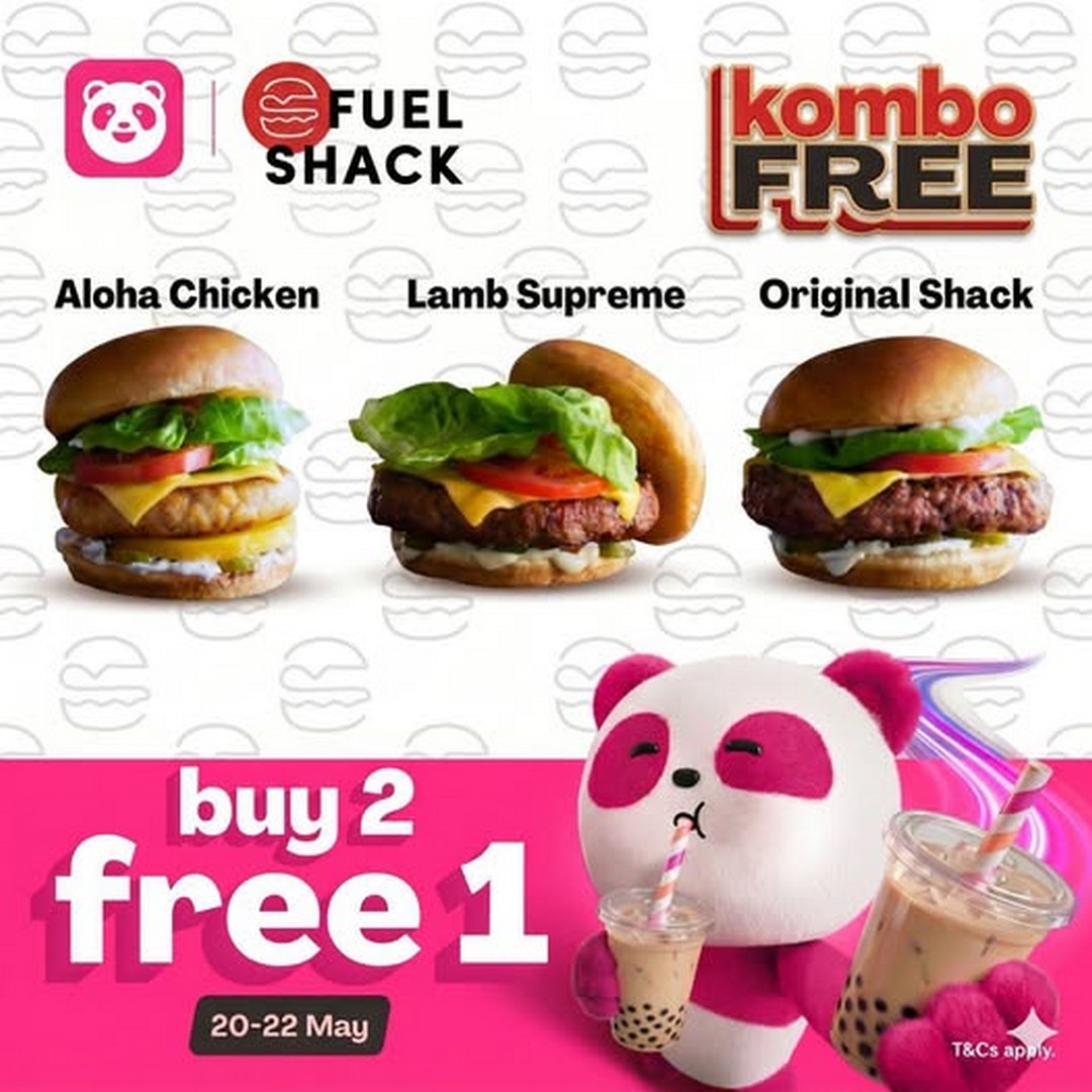 Fuel-Shack-Buy-2-Free-1-Burger-Deal-on-foodpanda-Promotion 20–22 May 2026: Fuel Shack Buy 2 Free 1 Burger Deal on foodpanda Promotion – Limited Time Combo Savings Malaysia Online Offer