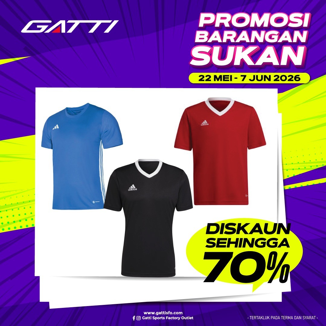 Gatti-Sports-Factory-Outlet-Johor-Bahru-Mega-Sports-Clearance-Sale-9 22 May 2026 – 7 June 2026: Gatti Sports Factory Outlet, Johor Bahru Mega Sports Clearance Sale Up To 70% Off: Adidas, Puma, Asics, Lotto & More at Angsana Johor Bahru Mall