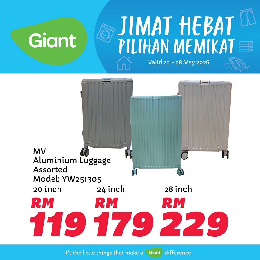 Giant-Malaysia-Home-Essentials-Promotion-with-Hot-Deals-11 22-28 May 2026: Giant Malaysia Home Essentials Promotion with Hot Deals on Blenders, Rice Cookers, Fans and More