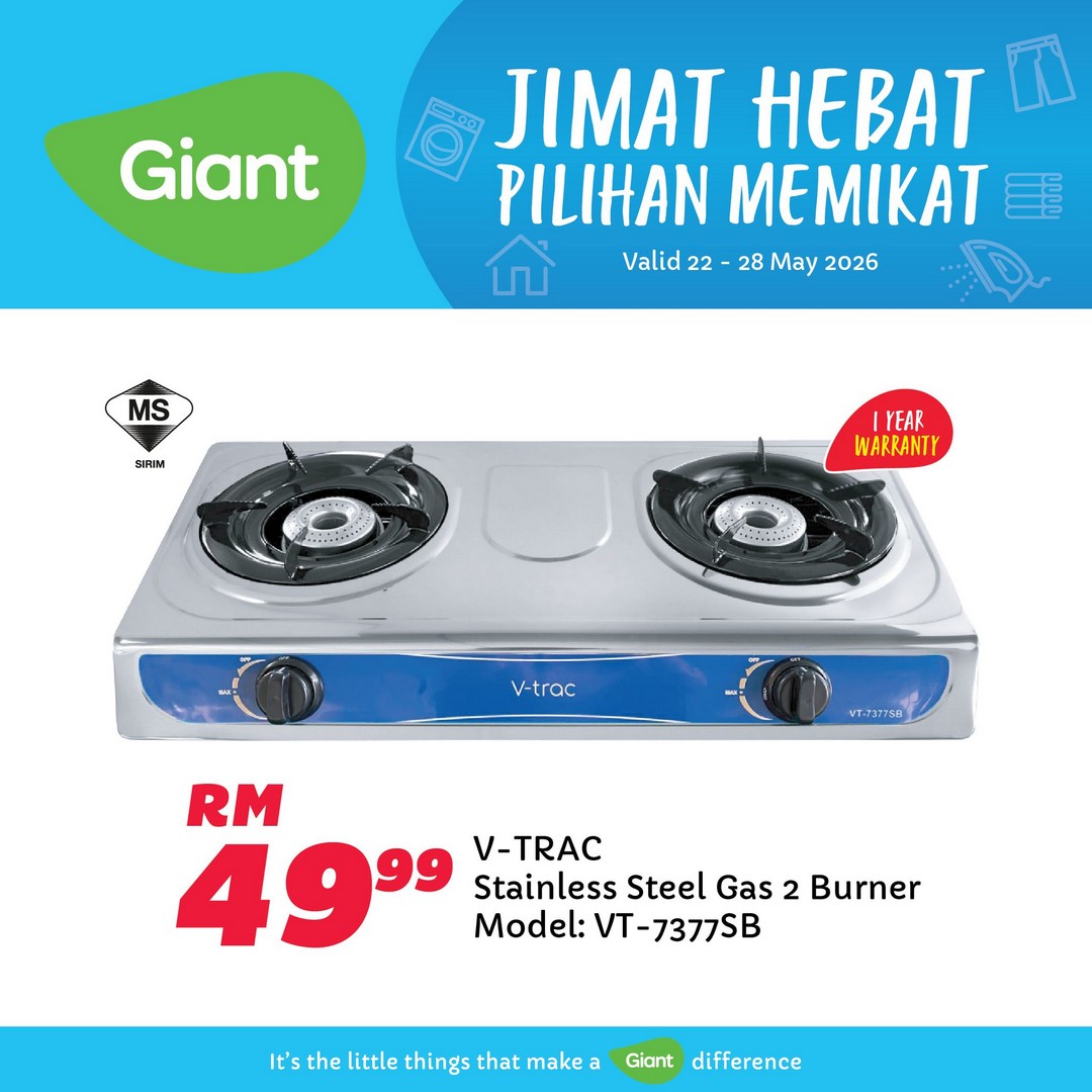 Giant-Malaysia-Home-Essentials-Promotion-with-Hot-Deals-5 22-28 May 2026: Giant Malaysia Home Essentials Promotion with Hot Deals on Blenders, Rice Cookers, Fans and More