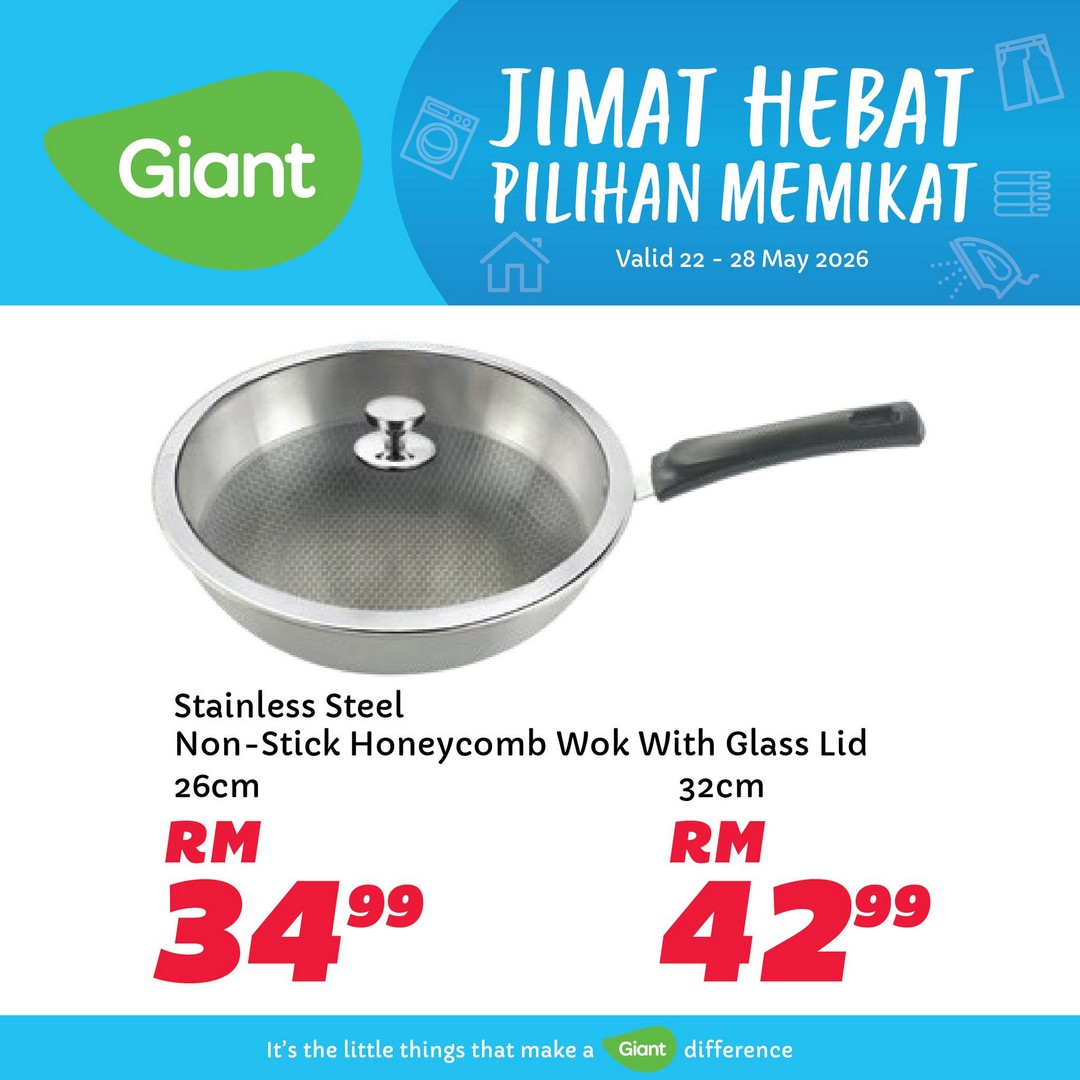 Giant-Malaysia-Home-Essentials-Promotion-with-Hot-Deals-7 22-28 May 2026: Giant Malaysia Home Essentials Promotion with Hot Deals on Blenders, Rice Cookers, Fans and More