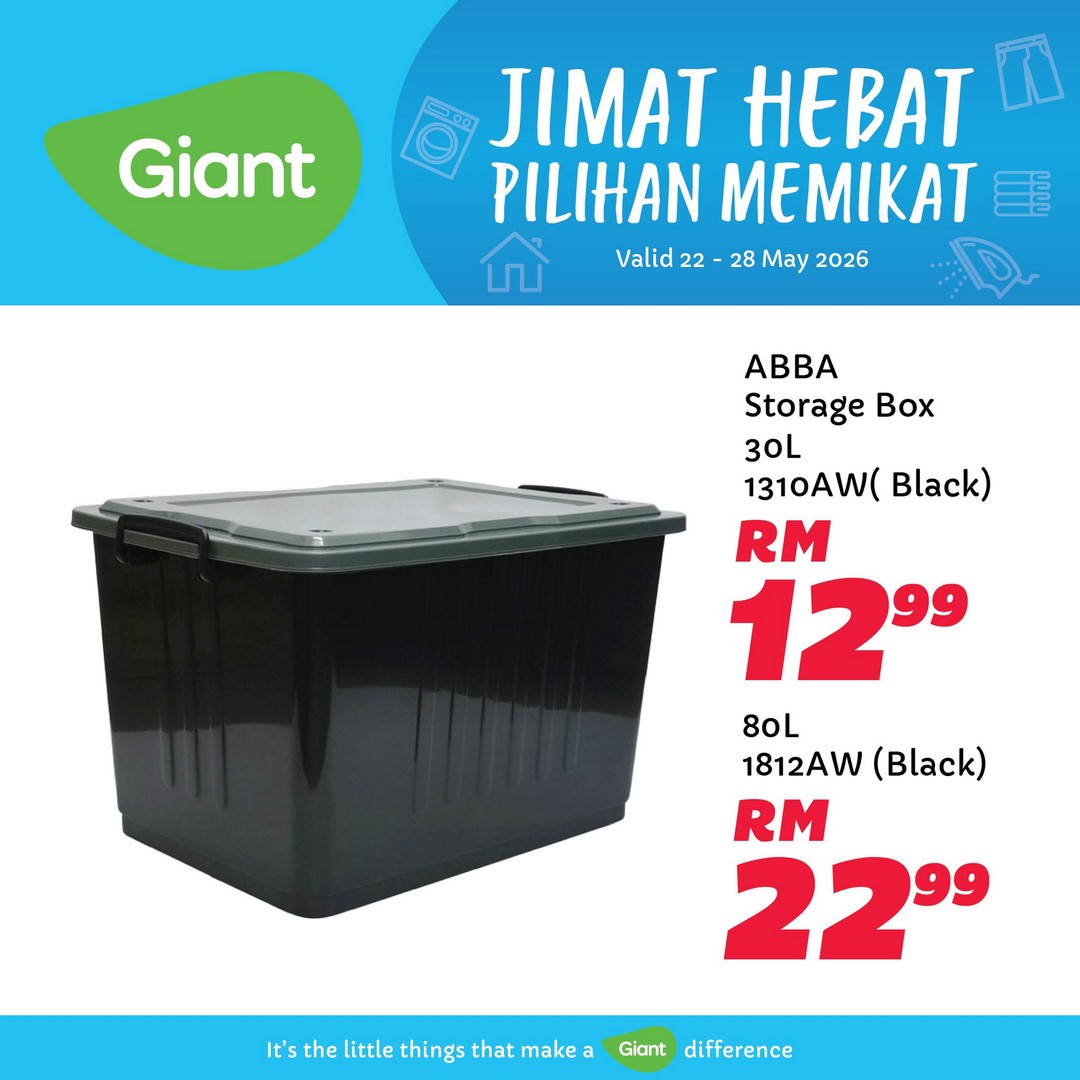 Giant-Malaysia-Home-Essentials-Promotion-with-Hot-Deals-8 22-28 May 2026: Giant Malaysia Home Essentials Promotion with Hot Deals on Blenders, Rice Cookers, Fans and More