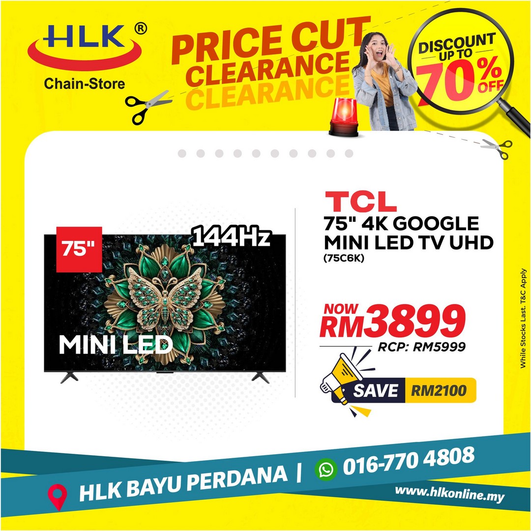 HLK-Wisma-WCC-Bayu-Perdana-Up-to-70-Off-Home-Appliance-Clearance-8 22-31 May 2026: HLK Wisma WCC Bayu Perdana Up to 70% Off Home Appliance Clearance Promotion and Mega Savings Event in Malaysia
