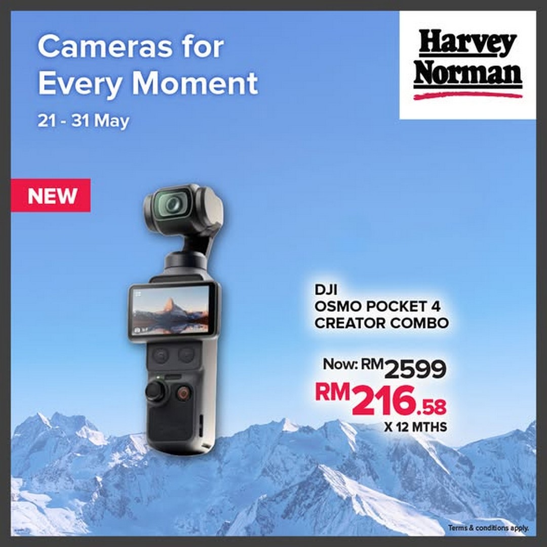Harvey-Norman-Malaysia-New-Tech-Creator-Gear-Showcase-Sale-3 21-31 May 2026: Harvey Norman Malaysia, New Tech & Creator Gear Showcase Sale: Upgrade Your Content Creation Experience Across Malaysia