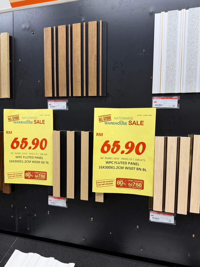 HomePro-Malaysia-Nationwide-Warehouse-Clearance-Sale-25 30 April–10 May 2026: HomePro Malaysia Nationwide Warehouse Clearance Sale with Up to 80% Discounts and RM788 Cash Coupons