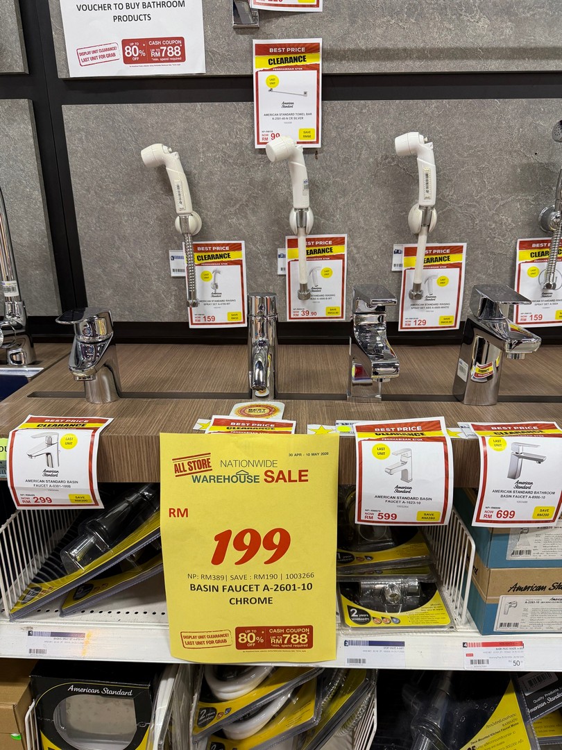 HomePro-Malaysia-Nationwide-Warehouse-Clearance-Sale-6 30 April–10 May 2026: HomePro Malaysia Nationwide Warehouse Clearance Sale with Up to 80% Discounts and RM788 Cash Coupons