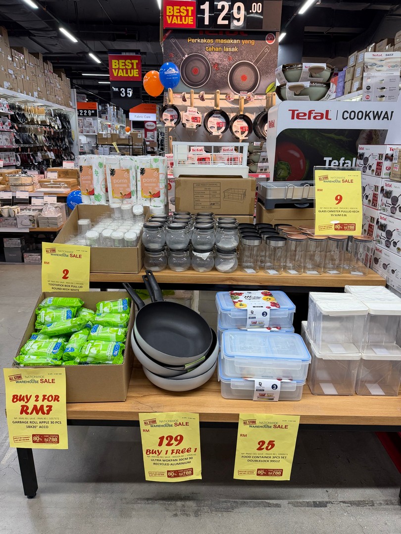 HomePro-Malaysia-Nationwide-Warehouse-Clearance-Sale-7 30 April–10 May 2026: HomePro Malaysia Nationwide Warehouse Clearance Sale with Up to 80% Discounts and RM788 Cash Coupons