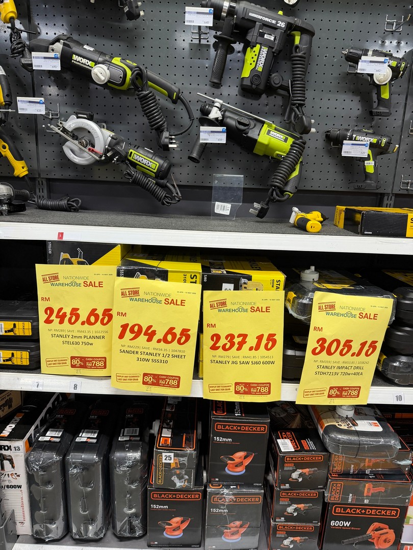 HomePro-Malaysia-Nationwide-Warehouse-Clearance-Sale-9 30 April–10 May 2026: HomePro Malaysia Nationwide Warehouse Clearance Sale with Up to 80% Discounts and RM788 Cash Coupons