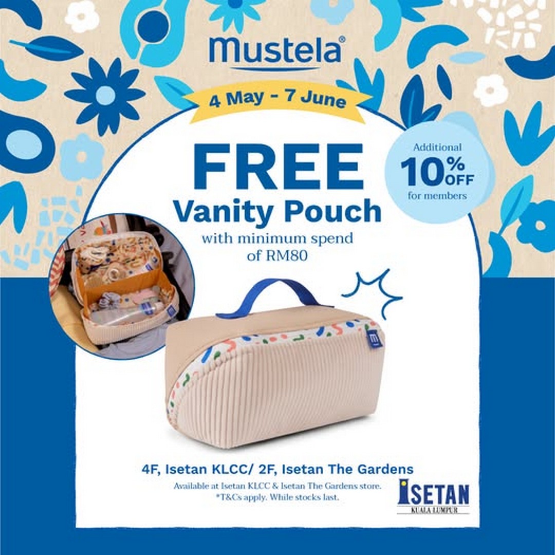 Isetan-Kuala-Lumpur-School-Holiday-Mid-Year-Sales 4 May–7 June 2026: Isetan Kuala Lumpur School Holiday & Mid Year Sales Promotion: Baby Essentials Deals at KLCC & The Gardens with Member Extra Savings and Free Gift Offers