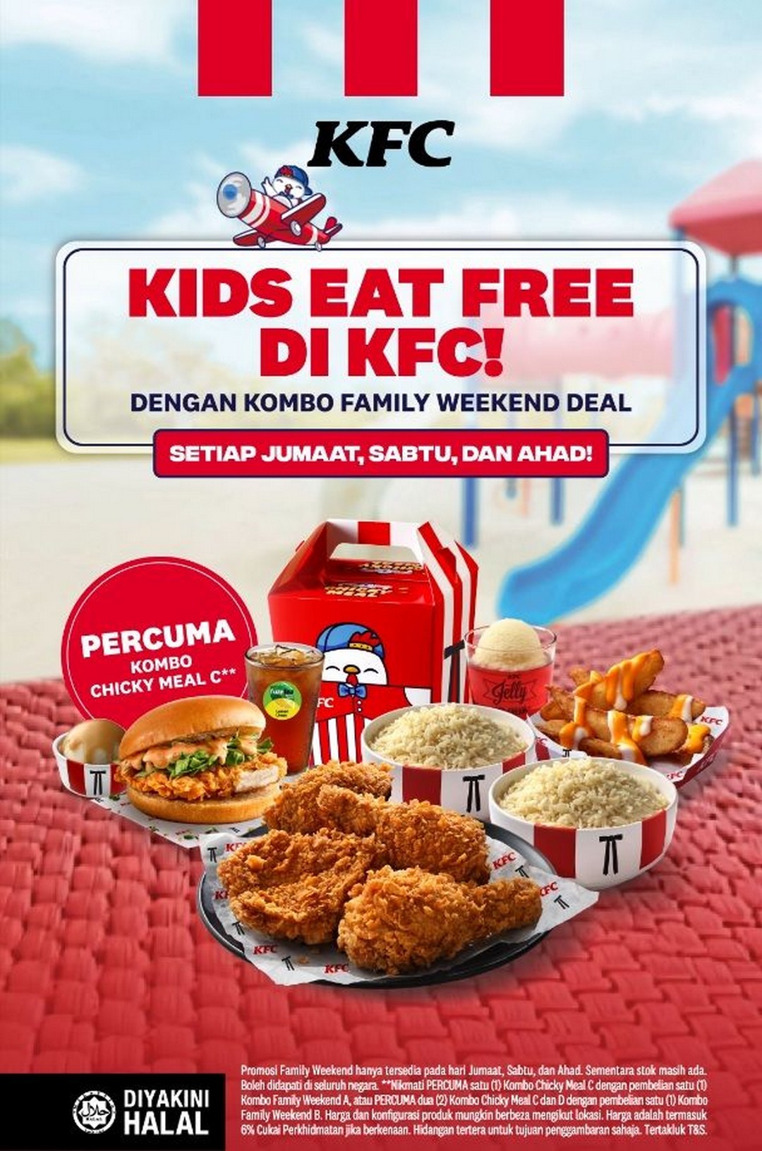 KFC-Kids-Eat-Free-Family-Weekend-Promotion 15–31 May 2026: KFC Kids Eat Free Family Weekend Promotion – Family Dining Deal with Free Chicky Meals at Nationwide Outlets