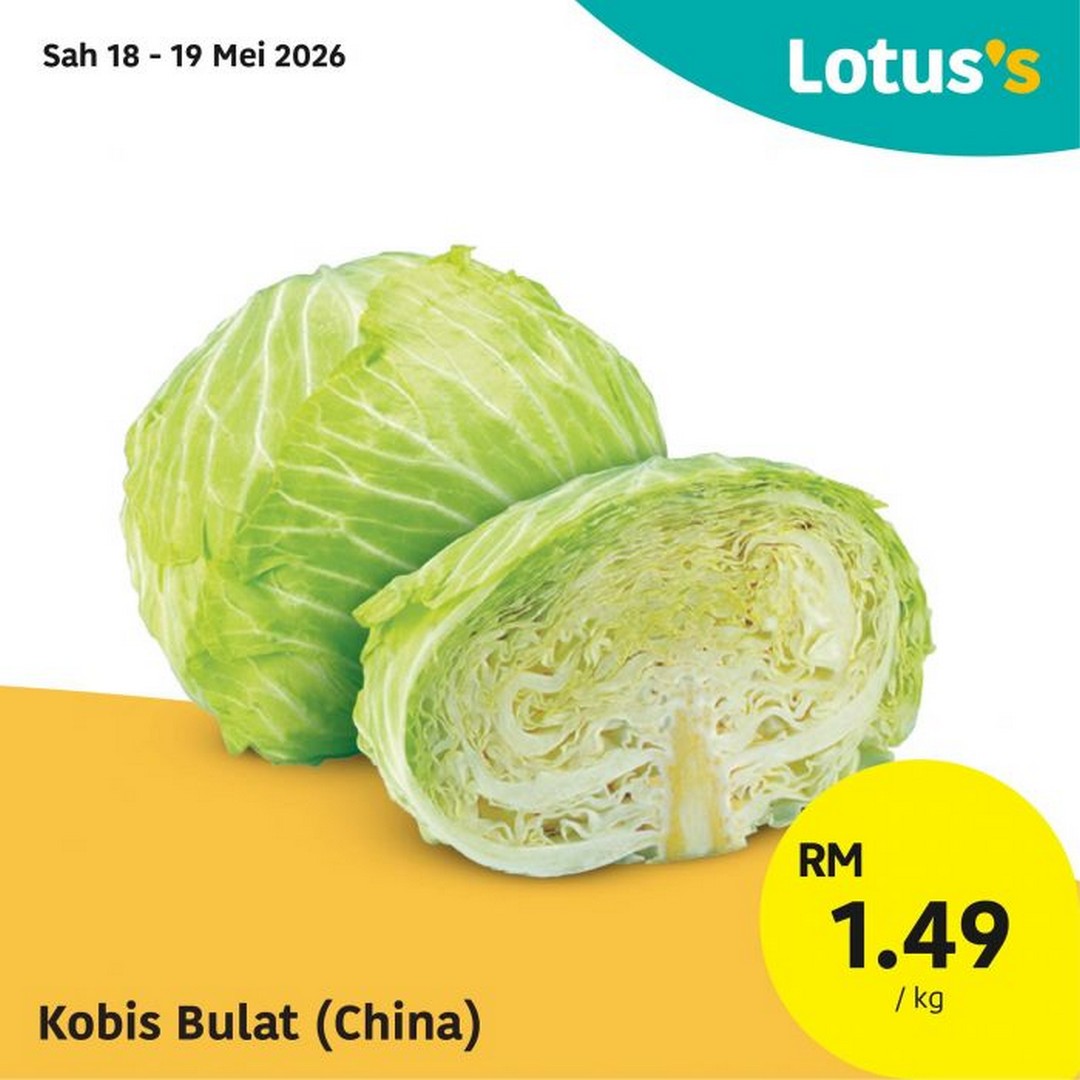 Lotuss-4th-Anniversary-Kongsi-Ceria-Sale-11 18-27 May 2026: Lotus’s 4th Anniversary “Kongsi Ceria” Sale, Massive Grocery Promotion with Buy 1 Free 1 and RM1.49 Deals