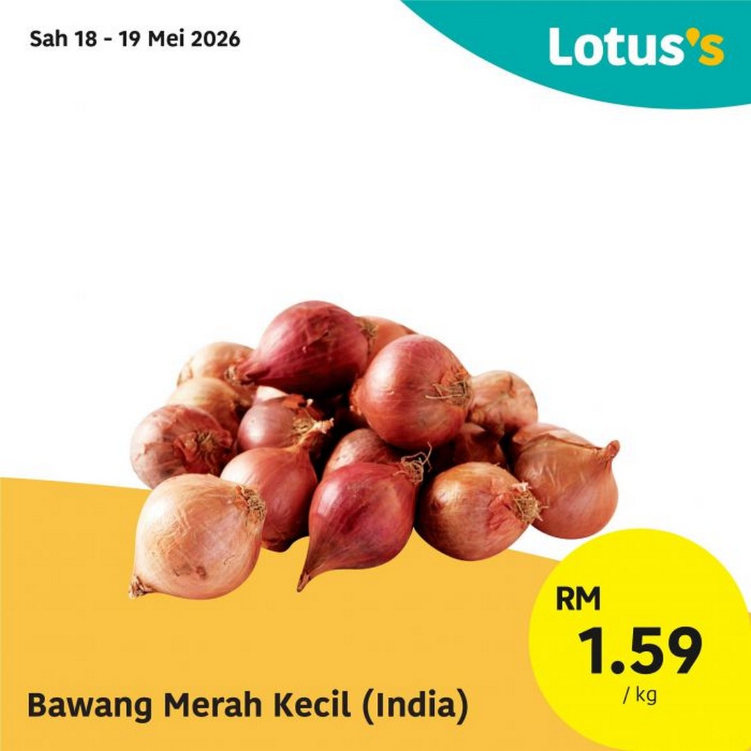 Lotuss-4th-Anniversary-Kongsi-Ceria-Sale-13 18-27 May 2026: Lotus’s 4th Anniversary “Kongsi Ceria” Sale, Massive Grocery Promotion with Buy 1 Free 1 and RM1.49 Deals