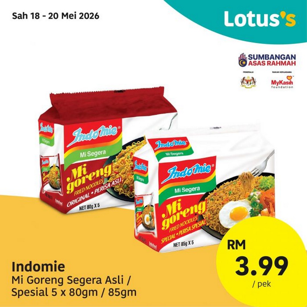 Lotuss-4th-Anniversary-Kongsi-Ceria-Sale-2 18-27 May 2026: Lotus’s 4th Anniversary “Kongsi Ceria” Sale, Massive Grocery Promotion with Buy 1 Free 1 and RM1.49 Deals