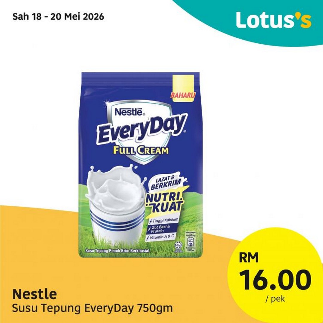 Lotuss-4th-Anniversary-Kongsi-Ceria-Sale-5 18-27 May 2026: Lotus’s 4th Anniversary “Kongsi Ceria” Sale, Massive Grocery Promotion with Buy 1 Free 1 and RM1.49 Deals