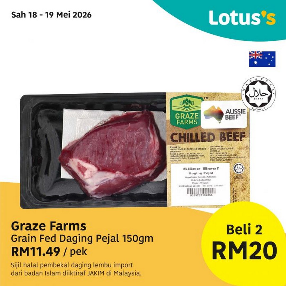 Lotuss-4th-Anniversary-Kongsi-Ceria-Sale-9 18-27 May 2026: Lotus’s 4th Anniversary “Kongsi Ceria” Sale, Massive Grocery Promotion with Buy 1 Free 1 and RM1.49 Deals