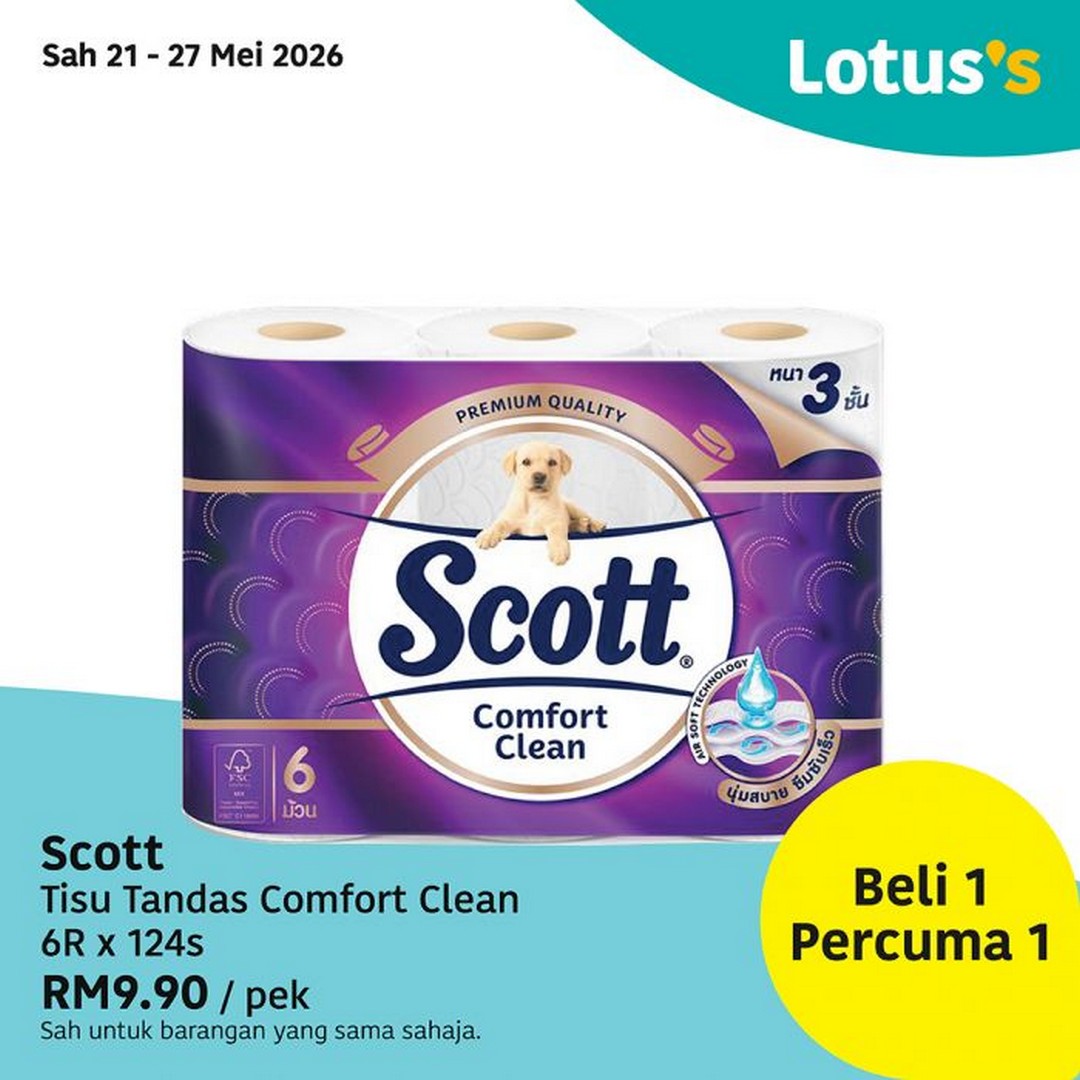 Lotuss-Buy-1-Free-1-Promotion-Massive-Grocery-and-Household-Savings-10 21 May-3 June 2026: Lotus's Buy 1 Free 1 Promotion: Massive Grocery and Household Savings Across Malaysia