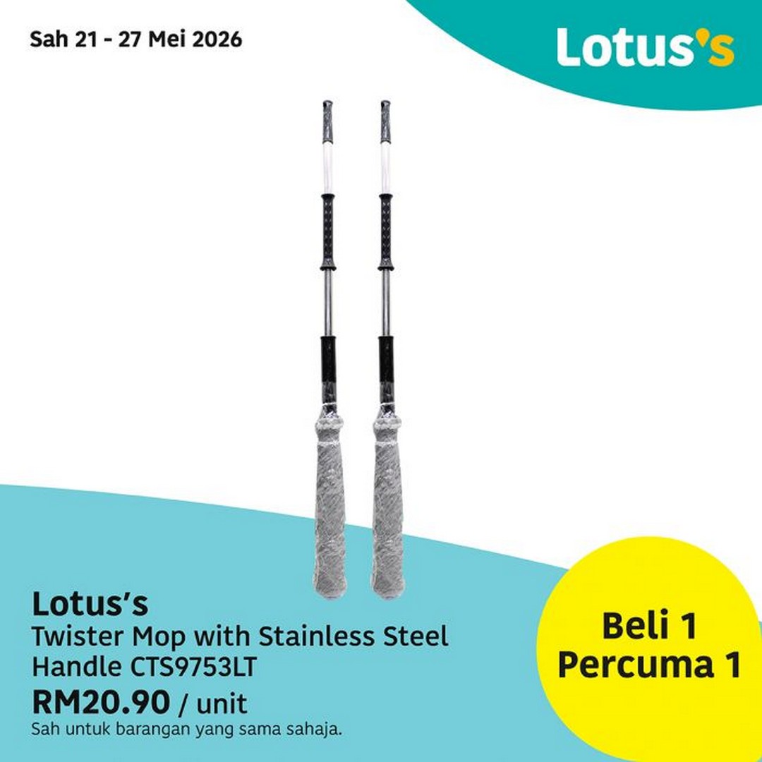 Lotuss-Buy-1-Free-1-Promotion-Massive-Grocery-and-Household-Savings-12 21 May-3 June 2026: Lotus's Buy 1 Free 1 Promotion: Massive Grocery and Household Savings Across Malaysia