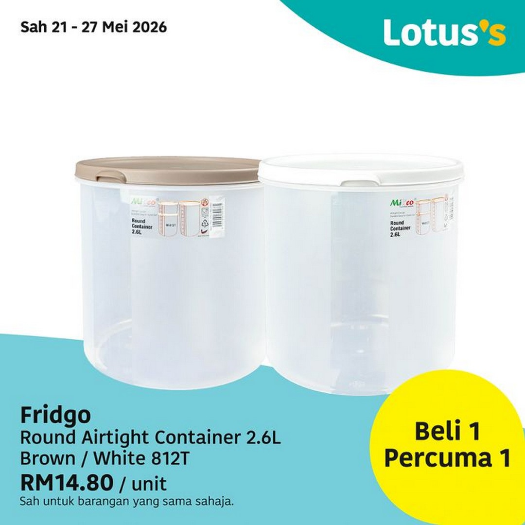 Lotuss-Buy-1-Free-1-Promotion-Massive-Grocery-and-Household-Savings-13 21 May-3 June 2026: Lotus's Buy 1 Free 1 Promotion: Massive Grocery and Household Savings Across Malaysia