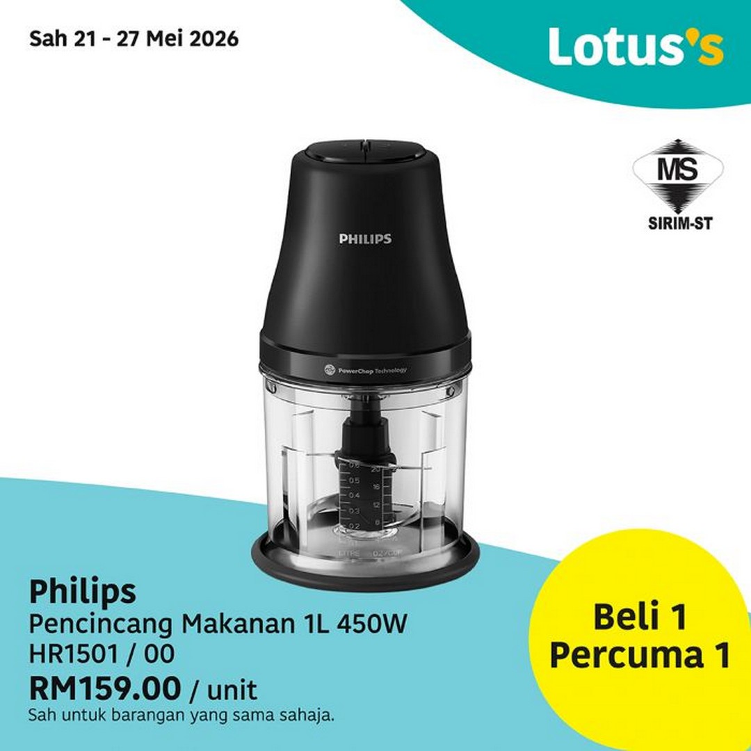 Lotuss-Buy-1-Free-1-Promotion-Massive-Grocery-and-Household-Savings-14 21 May-3 June 2026: Lotus's Buy 1 Free 1 Promotion: Massive Grocery and Household Savings Across Malaysia