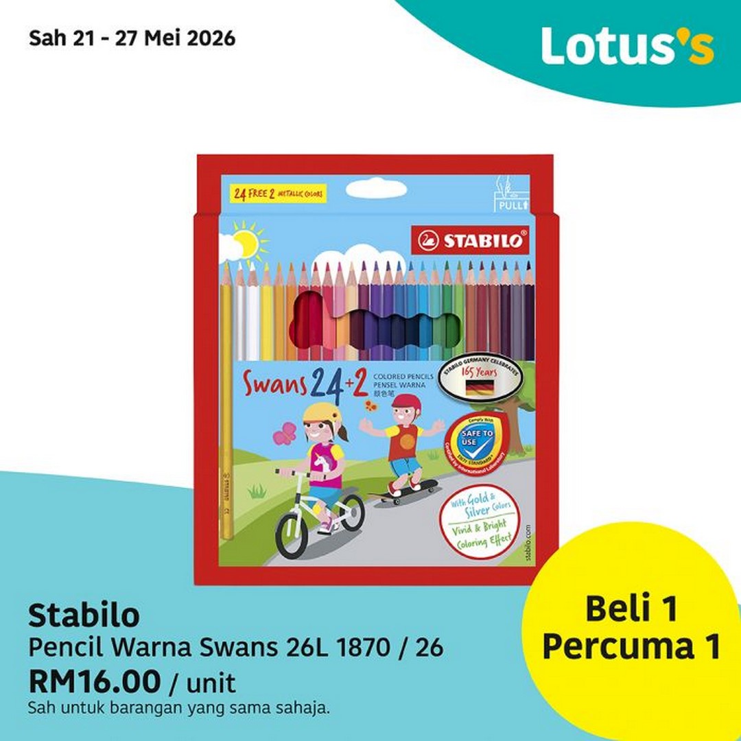 Lotuss-Buy-1-Free-1-Promotion-Massive-Grocery-and-Household-Savings-15 21 May-3 June 2026: Lotus's Buy 1 Free 1 Promotion: Massive Grocery and Household Savings Across Malaysia