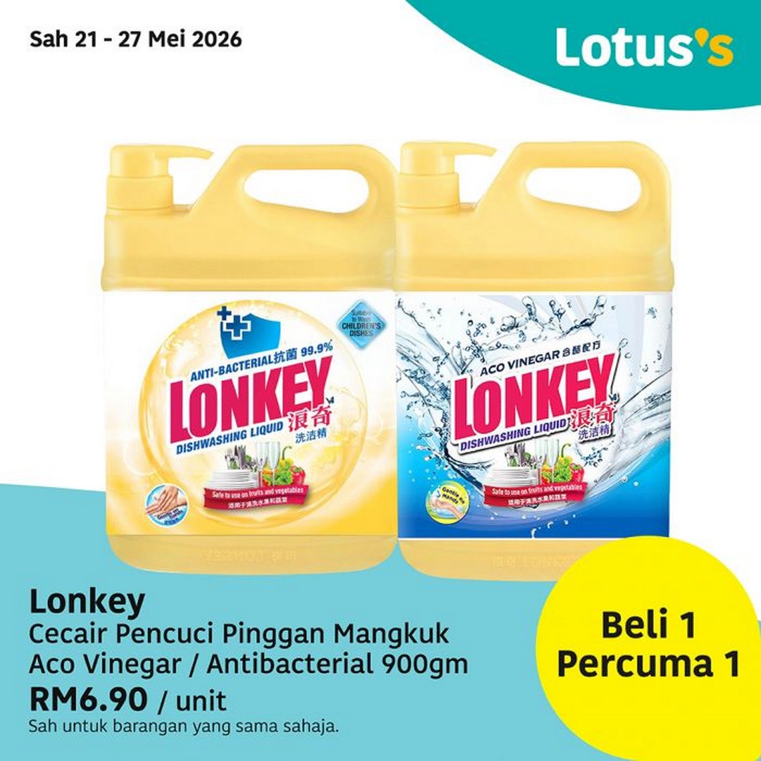 Lotuss-Buy-1-Free-1-Promotion-Massive-Grocery-and-Household-Savings-9 21 May-3 June 2026: Lotus's Buy 1 Free 1 Promotion: Massive Grocery and Household Savings Across Malaysia