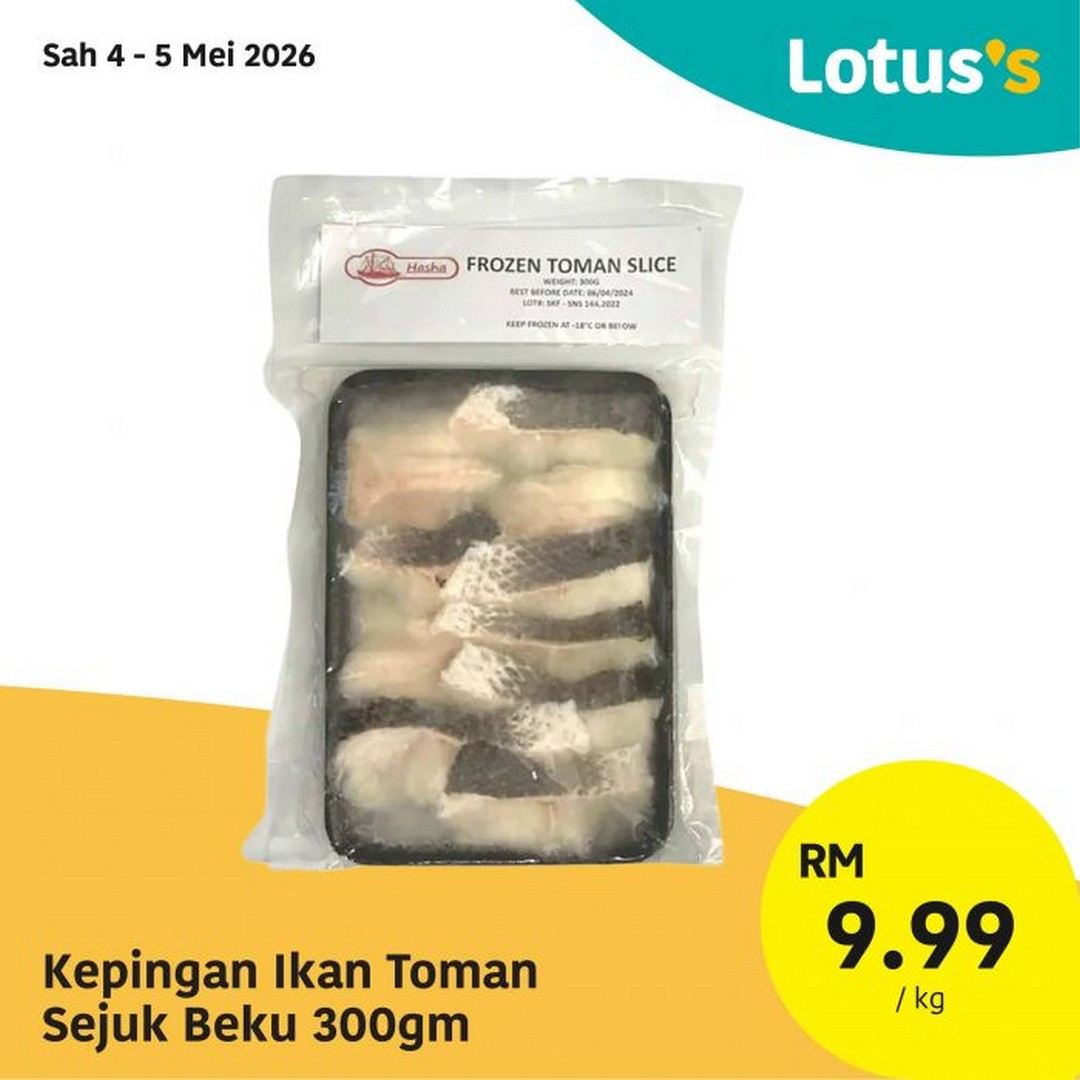 Lotuss-Kannn-Ada-Campaign-Buy-1-Free-1-Promotion-12 4–13 May 2026: Lotus's Kannn Ada Campaign Buy 1 Free 1 Promotion with Harga Hangat Deals Across Fresh Groceries and Home Essentials