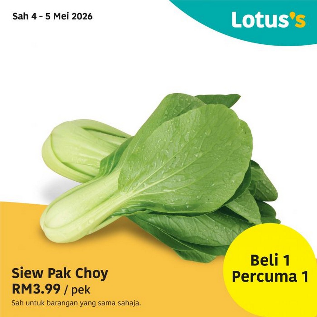 Lotuss-Kannn-Ada-Campaign-Buy-1-Free-1-Promotion-14 4–13 May 2026: Lotus's Kannn Ada Campaign Buy 1 Free 1 Promotion with Harga Hangat Deals Across Fresh Groceries and Home Essentials