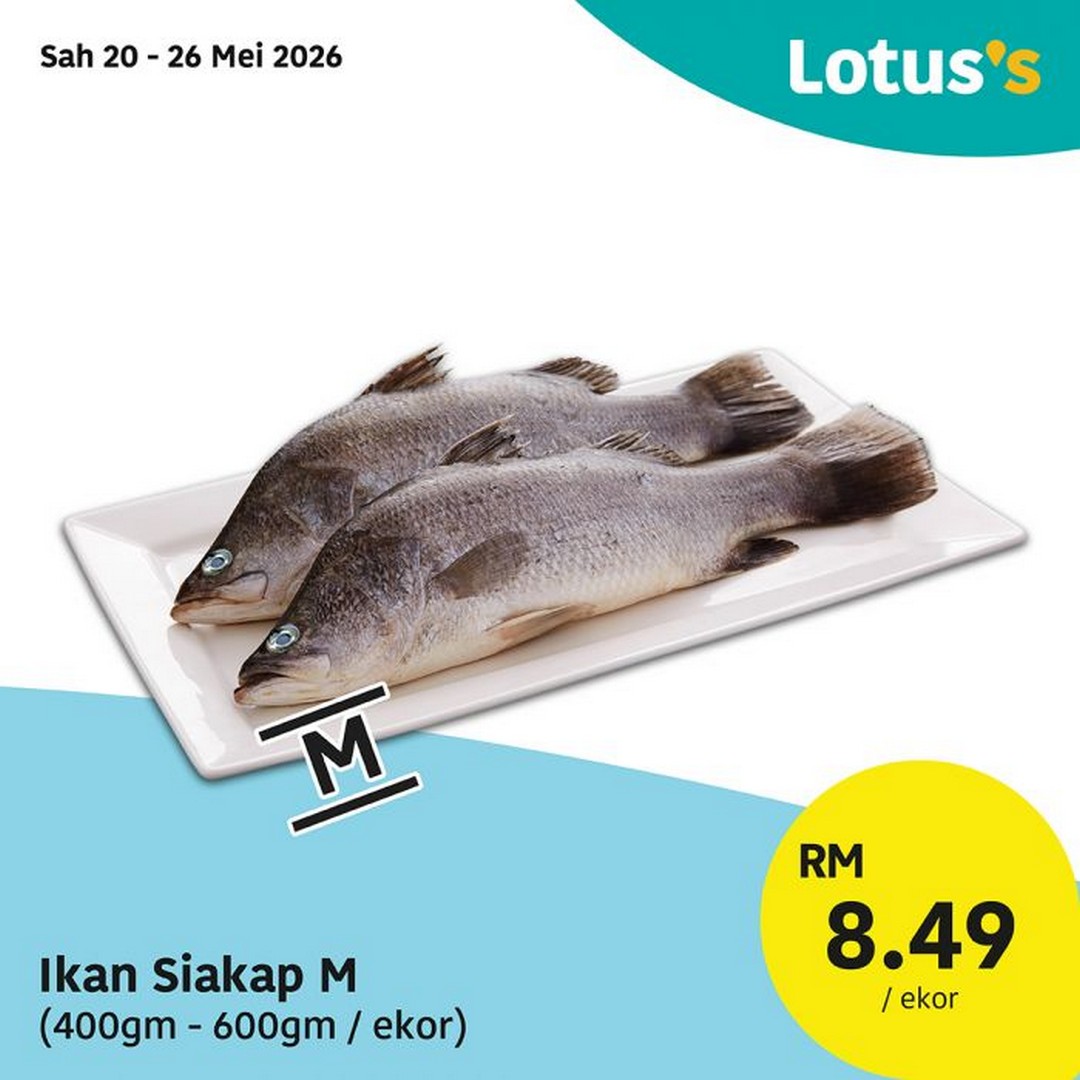 Lotuss-Kongsi-Ceria-4th-Anniversary-Promotion-1 20 May–9 June 2026: Lotus’s Kongsi Ceria 4th Anniversary Promotion: Buy 1 Free 1 Grocery Deals, Cheap Seafood & Home Appliances Savings in Malaysia