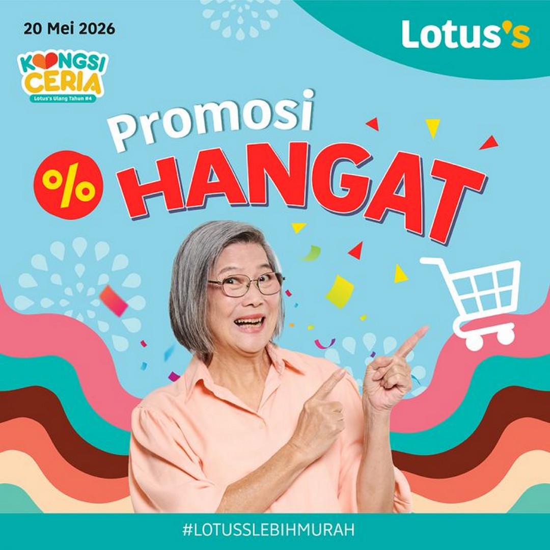 Lotuss-Kongsi-Ceria-4th-Anniversary-Promotion-11 20 May–9 June 2026: Lotus’s Kongsi Ceria 4th Anniversary Promotion: Buy 1 Free 1 Grocery Deals, Cheap Seafood & Home Appliances Savings in Malaysia