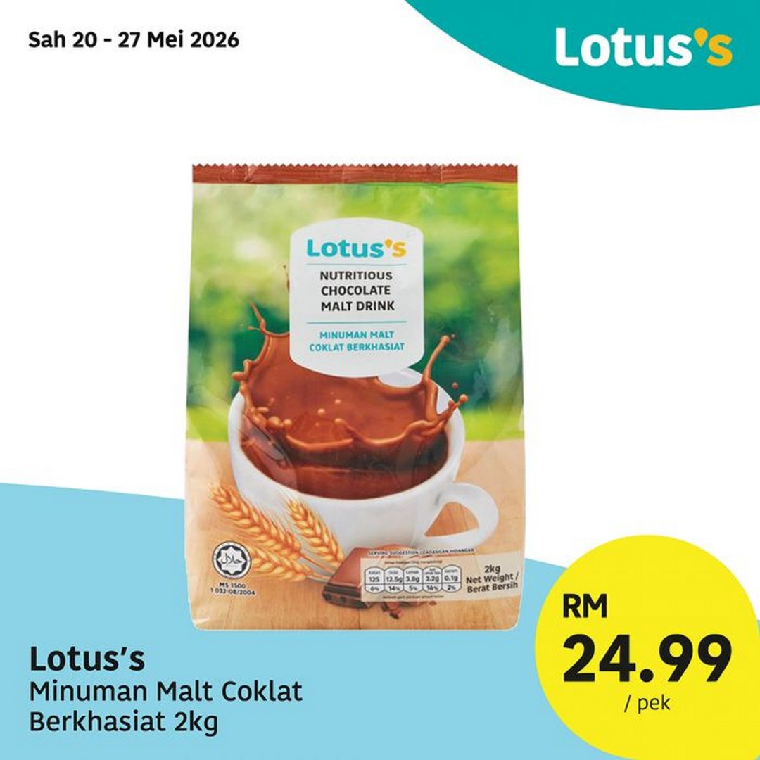 Lotuss-Kongsi-Ceria-4th-Anniversary-Promotion-12 20 May–9 June 2026: Lotus’s Kongsi Ceria 4th Anniversary Promotion: Buy 1 Free 1 Grocery Deals, Cheap Seafood & Home Appliances Savings in Malaysia