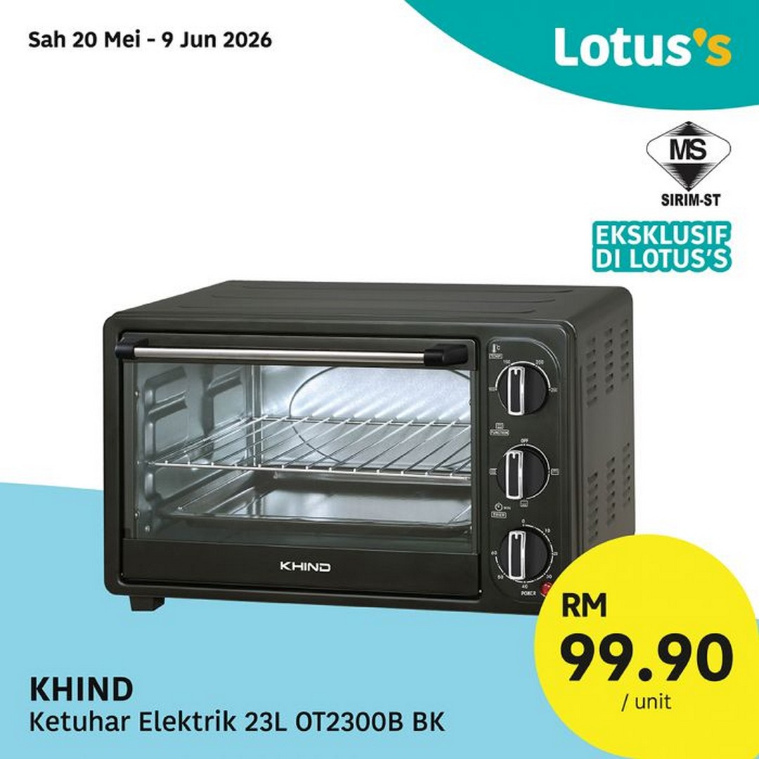 Lotuss-Kongsi-Ceria-4th-Anniversary-Promotion-16 20 May–9 June 2026: Lotus’s Kongsi Ceria 4th Anniversary Promotion: Buy 1 Free 1 Grocery Deals, Cheap Seafood & Home Appliances Savings in Malaysia