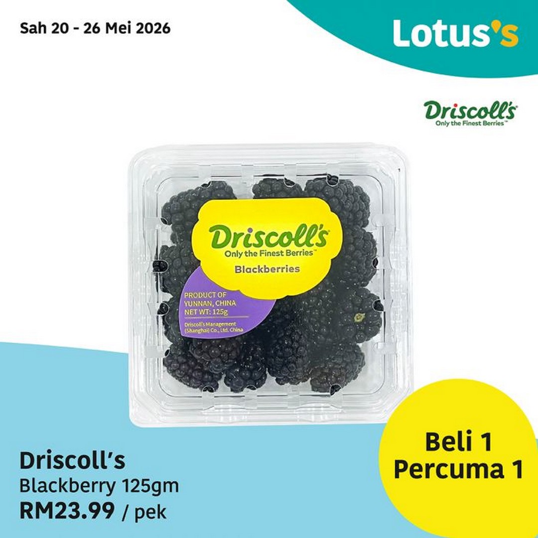 Lotuss-Kongsi-Ceria-4th-Anniversary-Promotion-4 20 May–9 June 2026: Lotus’s Kongsi Ceria 4th Anniversary Promotion: Buy 1 Free 1 Grocery Deals, Cheap Seafood & Home Appliances Savings in Malaysia