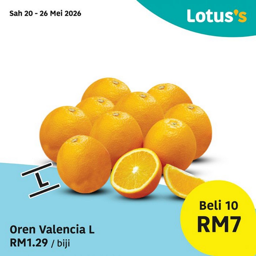 Lotuss-Kongsi-Ceria-4th-Anniversary-Promotion-5 20 May–9 June 2026: Lotus’s Kongsi Ceria 4th Anniversary Promotion: Buy 1 Free 1 Grocery Deals, Cheap Seafood & Home Appliances Savings in Malaysia