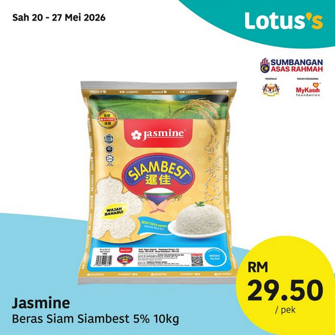 Lotuss-Kongsi-Ceria-4th-Anniversary-Promotion-6 20 May–9 June 2026: Lotus’s Kongsi Ceria 4th Anniversary Promotion: Buy 1 Free 1 Grocery Deals, Cheap Seafood & Home Appliances Savings in Malaysia