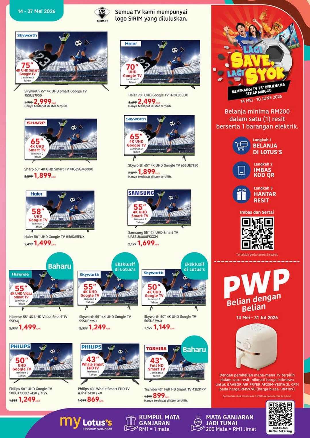Lotuss-Malaysia-Kongsi-Ceria-Anniversary-Sale-16 14–27 May 2026: Lotus’s Malaysia Kongsi Ceria Anniversary Sale, Buy 1 Free 1 Grocery Promotion Across Nationwide Stores & Online