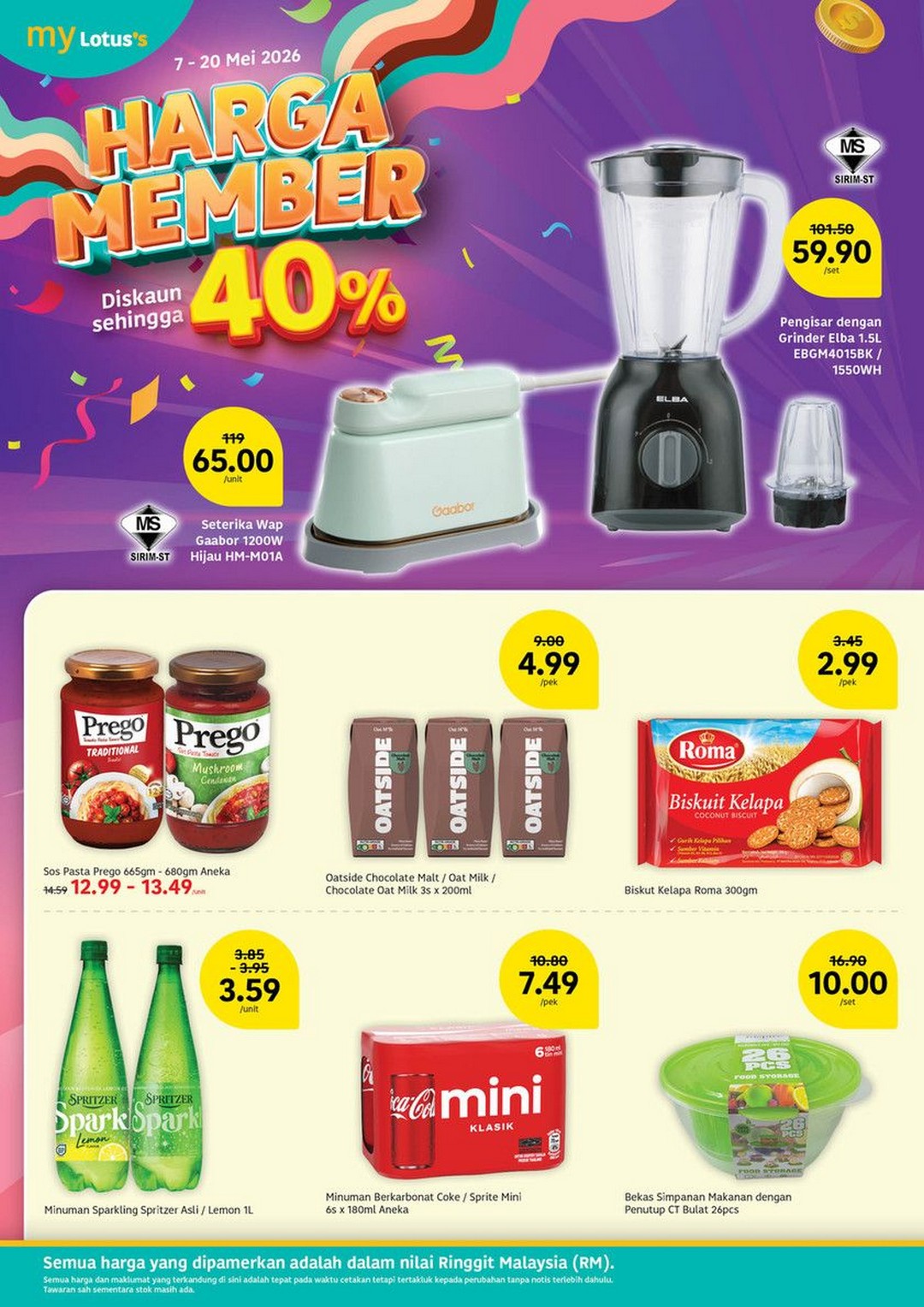 Lotuss-Malaysia-Kongsi-Ceria-Anniversary-Sale-17 14–27 May 2026: Lotus’s Malaysia Kongsi Ceria Anniversary Sale, Buy 1 Free 1 Grocery Promotion Across Nationwide Stores & Online