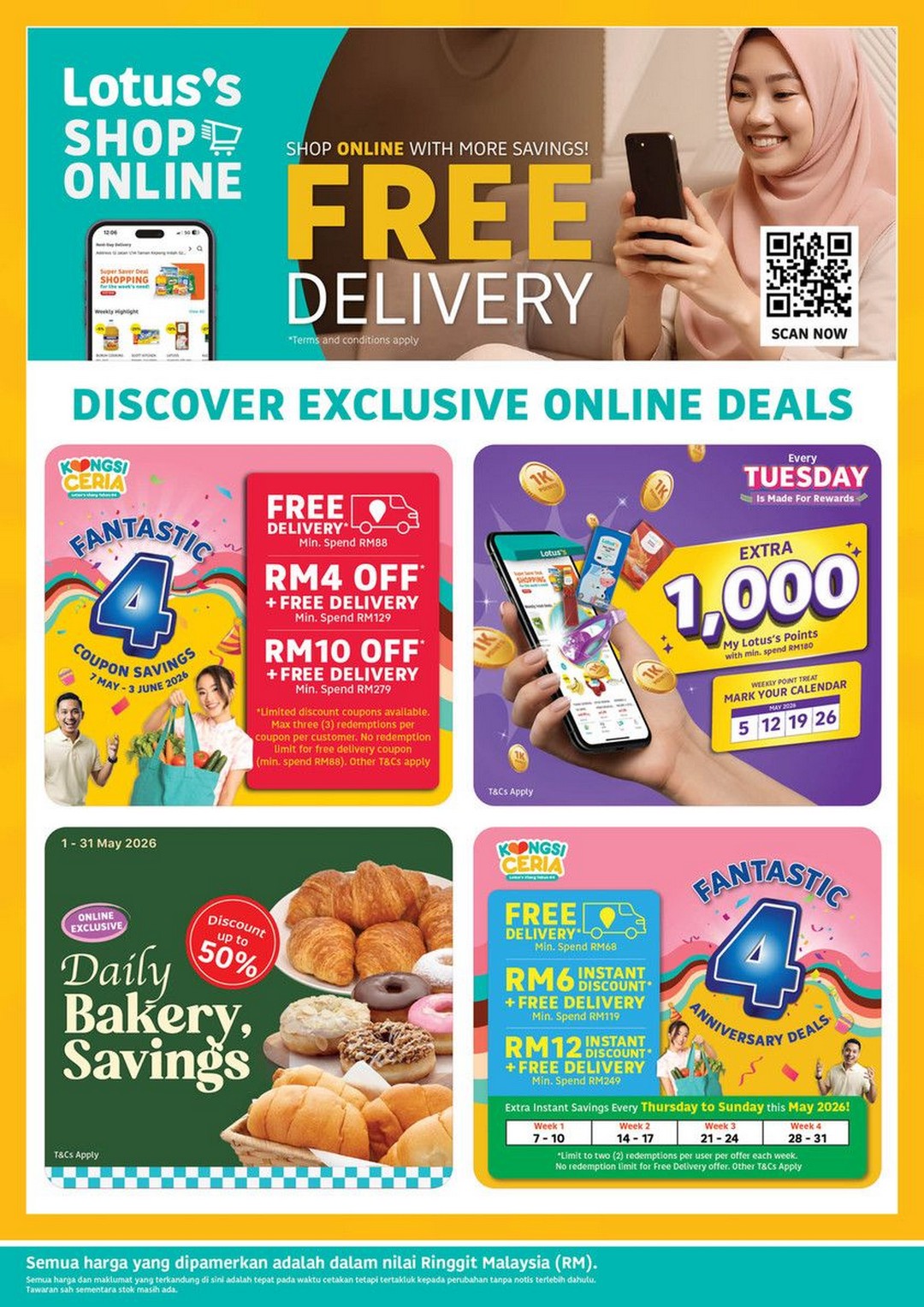 Lotuss-Malaysia-Kongsi-Ceria-Anniversary-Sale-21 14–27 May 2026: Lotus’s Malaysia Kongsi Ceria Anniversary Sale, Buy 1 Free 1 Grocery Promotion Across Nationwide Stores & Online