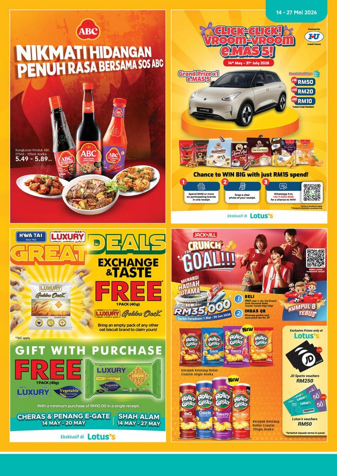 Lotuss-Malaysia-Kongsi-Ceria-Anniversary-Sale-22 14–27 May 2026: Lotus’s Malaysia Kongsi Ceria Anniversary Sale, Buy 1 Free 1 Grocery Promotion Across Nationwide Stores & Online