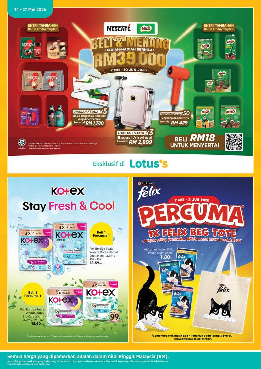 Lotuss-Malaysia-Kongsi-Ceria-Anniversary-Sale-23 14–27 May 2026: Lotus’s Malaysia Kongsi Ceria Anniversary Sale, Buy 1 Free 1 Grocery Promotion Across Nationwide Stores & Online