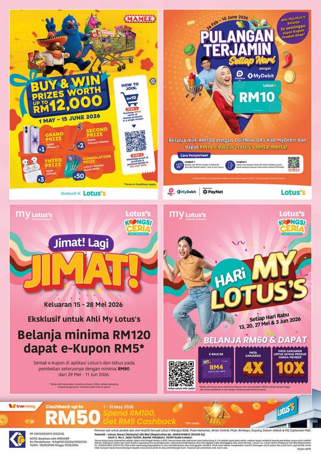 Lotuss-Malaysia-Kongsi-Ceria-Anniversary-Sale-25 14–27 May 2026: Lotus’s Malaysia Kongsi Ceria Anniversary Sale, Buy 1 Free 1 Grocery Promotion Across Nationwide Stores & Online