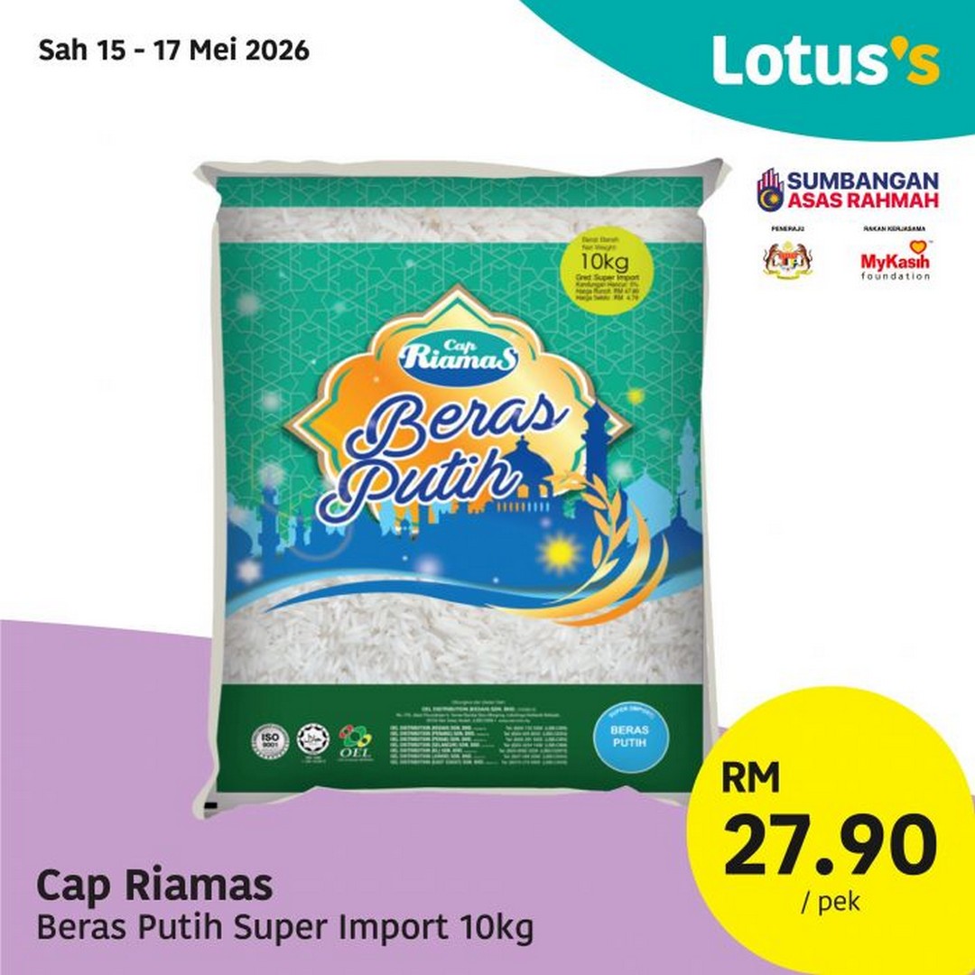 Lotuss-Malaysia-Pasti-Berbaloi-Sale-Massive-Savings-on-Groceries-1 15-27 May 2026: Lotus’s Malaysia Pasti Berbaloi Sale: Massive Savings on Groceries, Household Essentials & Home Appliances Promotion