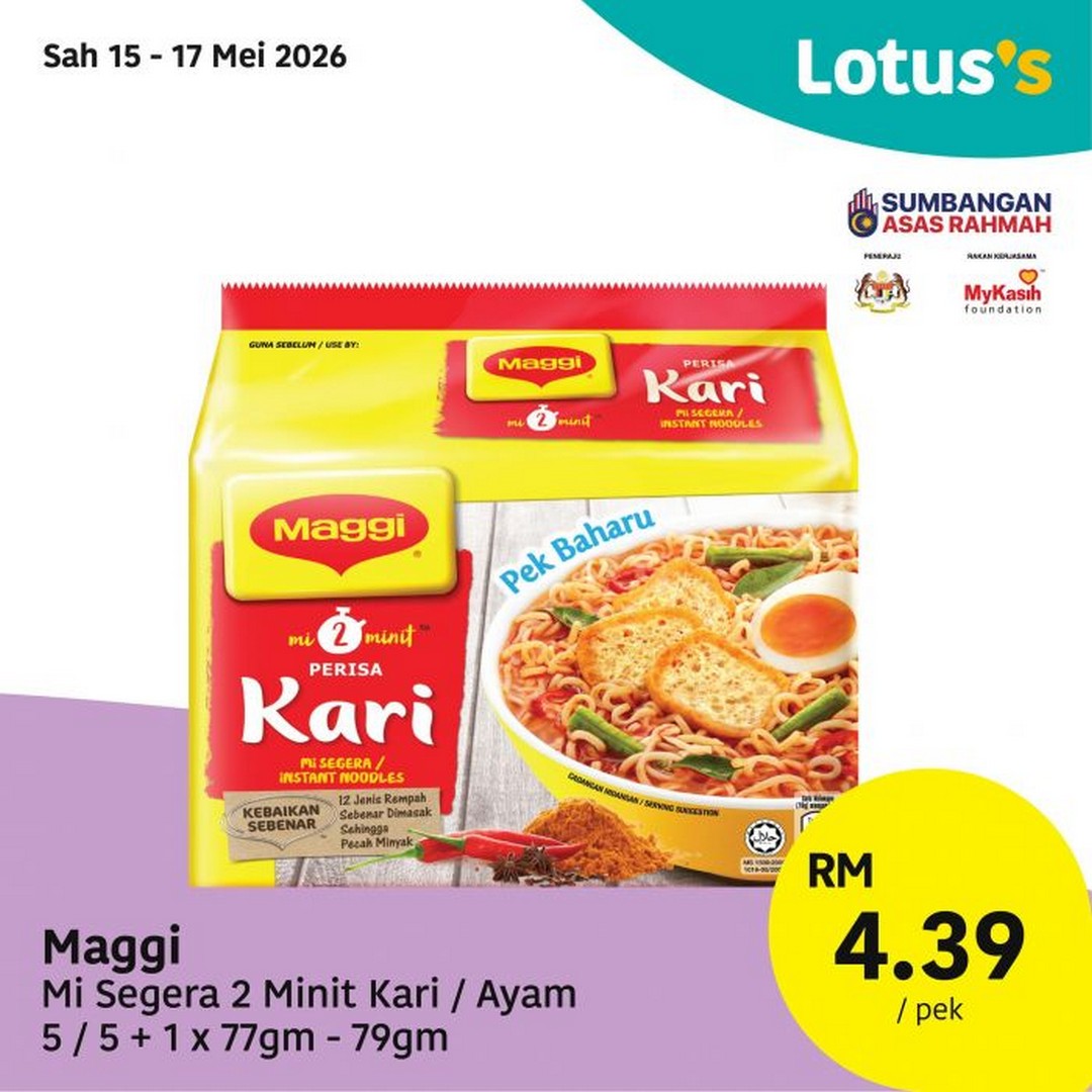 Lotuss-Malaysia-Pasti-Berbaloi-Sale-Massive-Savings-on-Groceries-3 15-27 May 2026: Lotus’s Malaysia Pasti Berbaloi Sale: Massive Savings on Groceries, Household Essentials & Home Appliances Promotion