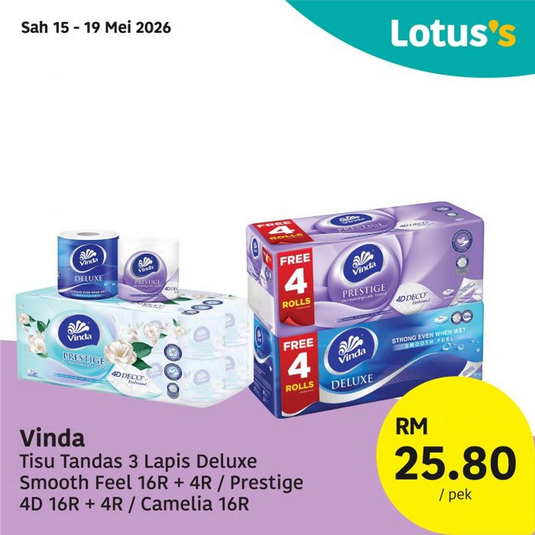Lotuss-Malaysia-Pasti-Berbaloi-Sale-Massive-Savings-on-Groceries-9 15-27 May 2026: Lotus’s Malaysia Pasti Berbaloi Sale: Massive Savings on Groceries, Household Essentials & Home Appliances Promotion