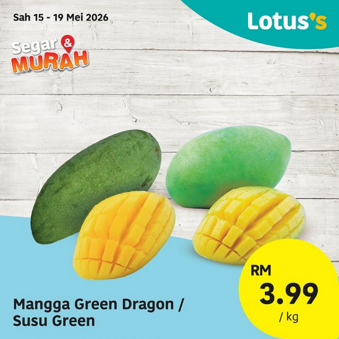 Lotuss-Malaysia-Segar-Murah-Sale-Promotion-16 15–19 May 2026: Lotus’s Malaysia Segar & Murah Sale Promotion – Fresh Groceries From RM1.69 Nationwide Deals for Budget Shoppers