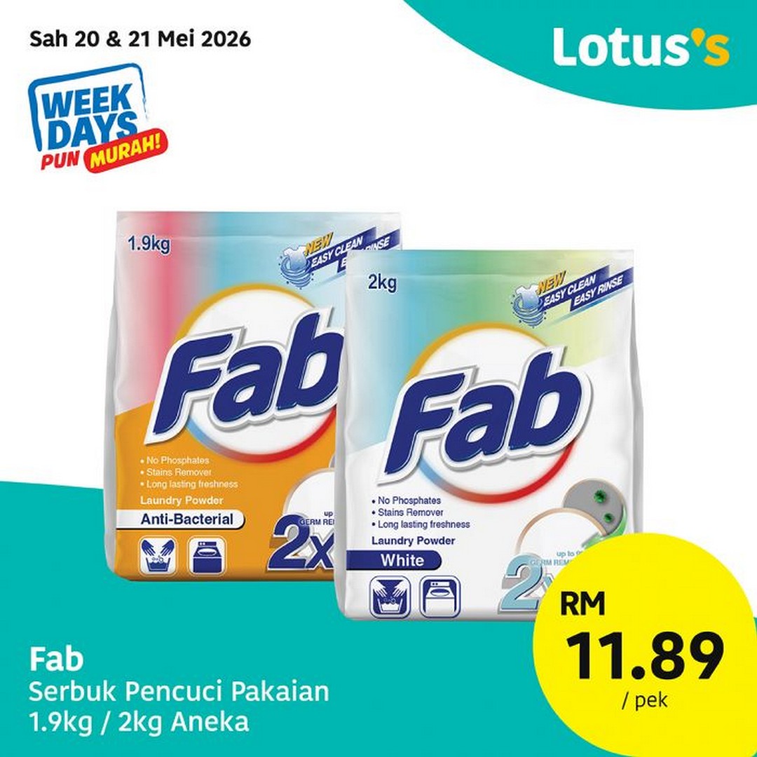 Lotuss-Week-Days-Pun-Murah-Sale-Grocery-Savings-Promotion-4 20–26 May 2026: Lotus’s Week Days Pun Murah Sale: Grocery Savings Promotion on Fresh Produce, Rice, and Household Essentials Across Malaysia