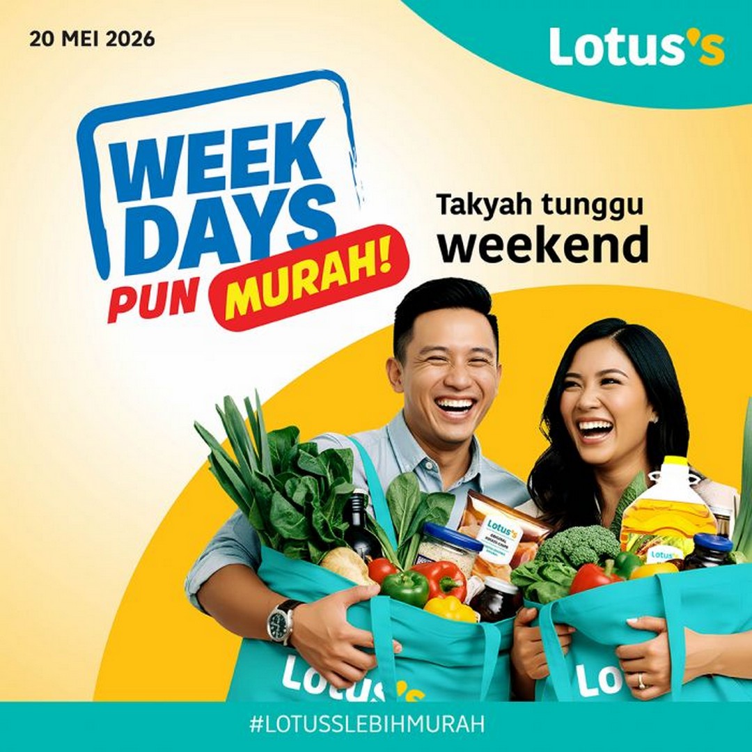 Lotuss-Week-Days-Pun-Murah-Sale-Grocery-Savings-Promotion 20–26 May 2026: Lotus’s Week Days Pun Murah Sale: Grocery Savings Promotion on Fresh Produce, Rice, and Household Essentials Across Malaysia